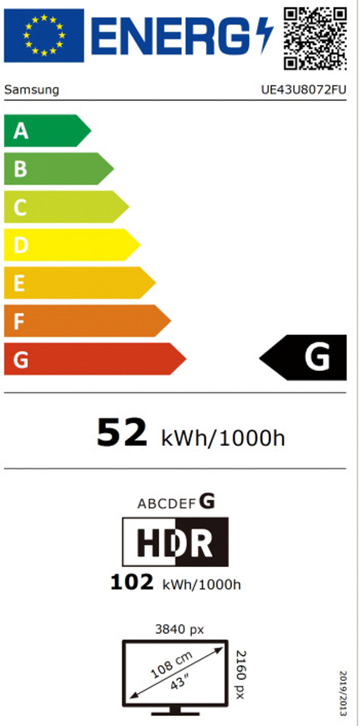 TV Samsung UE75U8072F 75'' Smart 4K